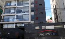 Fachada. Aspecto del edificio de Seguros Sucre, ahora fuera del mercado.