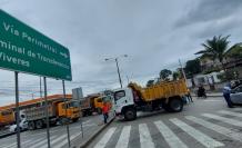 Los guardias de seguridad del sitio señalaron que los administradores municipales ordenaron que la prensa no ingresen a la infraestructura.