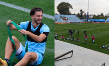 Así se viven los entrenamientos con Independiente.