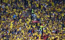 Hinchas de Ecuador