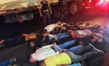 JR Y OTROS 32 DETENIDOS