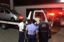 Carro agresor atm