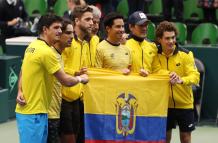 Ecuador Copa Davis al Grupo Mundial
