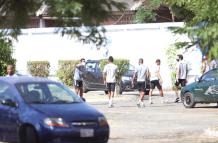 Emelec-entrenamiento