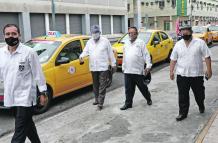 taxistas recuperados de Covid, Faustos Rodríguez