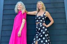 Gwyneth Paltrow junto a su progenitora