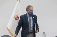 El ministro de Salud, Juan Carlos Zevallos