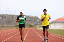 Paola Bonilla Daniel Pintado atletismo Ecuador