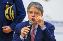 En la imagen, el presidente de Ecuador, Guillermo Lasso.