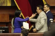 Marcela Holguín asume la primera vicepresidencia de la Asamblea