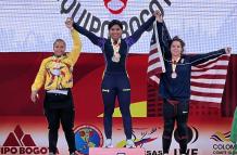 Angie Palacios oro record panamericano