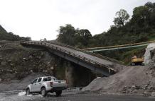 Puente sobre el río Marker
