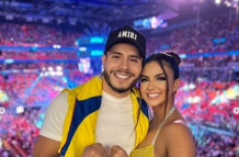 Dayanara y Jonathan en Miami para apoyar a Chito