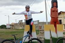 Jacqueline Bermeo ciclismo urbano