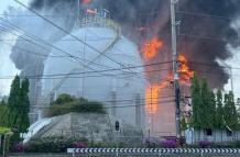 Un fallecido y cuatro heridos tras una explosión en una planta química en Tailandia