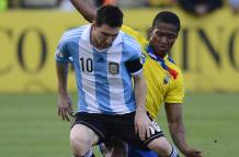 Messi Valencia ecuador argentina