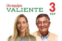 Andrea González Nader y Galo Moncayo