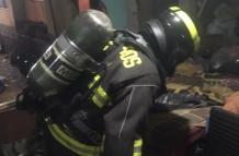 Deflagración de gas vivienda
