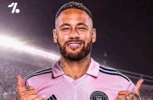 Neymar con el Inter Miami desde enero del 2025.