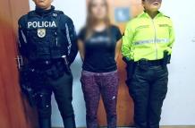 Quito detenida robo