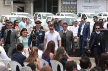 Daniel Noboa en la ceremonia de conmemoración de la provincialización de Guayas
