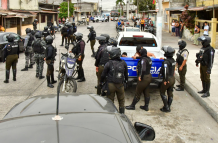 El operativo se realizó en varios puntos del suburbio de Guayaquil.
