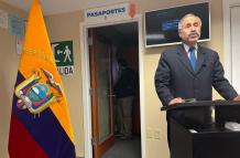 cónsul Edmundo Alfonso Morales Suárez en New Jersey
