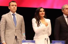 El presidente, Daniel Noboa, y la vicepresidenta, Verónica Abad, mantienen una pugna en la que ambos guardan información.