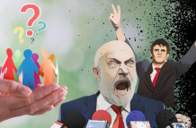 Imagen simbólica de candidatos y derechos humanos.