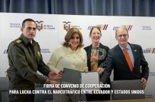 Ecuador y Estados Unidos firmaron Instrumento de cooperación