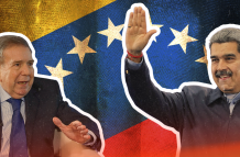 La disputa presidencial en Venezuela alberga dos nombres: Edmundo González y Nicolás Maduro.