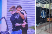 El hijo de la presentadora fue detenido en Mucho Lote 2.