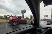Tráfico en avenida del Bombero