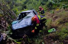 Quito accidente San José de Minas