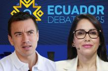 Daniel Noboa y Luisa González