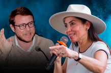 Augusto Verduga y Luisa González