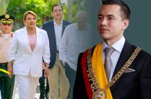 XIOMARA CASTRO Y DANIEL NOBOA