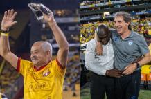 El reconocimiento a glorias del futbol, así como el abrazo entre Almada y Castillo forman parte de los momentos más emotivos de la Noche del Centenario