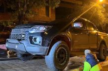 vehiculo retenido en la emov