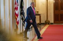El presidente de Estados Unidos, Donald Trump.