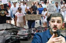 Aquiles Álvarez protestas Los Ceibos pasos a desnivel junio 2025