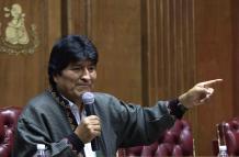 Evo Morales, expresidente de Bolivia.