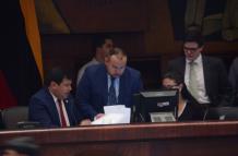 Litardo y el nuevo secretario
