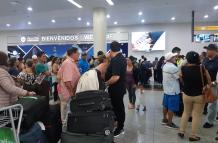 Coronavirus. Aeropuerto de Guayaquil. Lunes, 27 de enero de 2020.