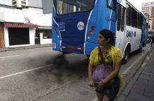 Contaminación de buses