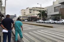 Hospital del Niño. Trabajadores se han contagiado de coronavirus. Foto: Vanessa López