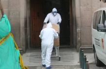 levantamiento de fallecidos en Quito