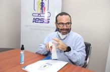 Jorge Wated, presidente del IESS