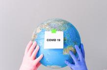 Coronavirus en el mundo. Foto de stock de Pexels.