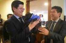 Instituciones del municipio de Quito recibieron a sus nuevas mascotas. 